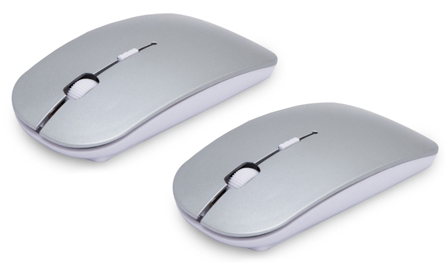 Image 12: Coloured Wireless Mouse