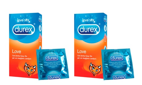 Fino a 36 preservativi Durex Love