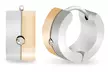 Steel Evolution Men's Huggie Earrings - Second Medium