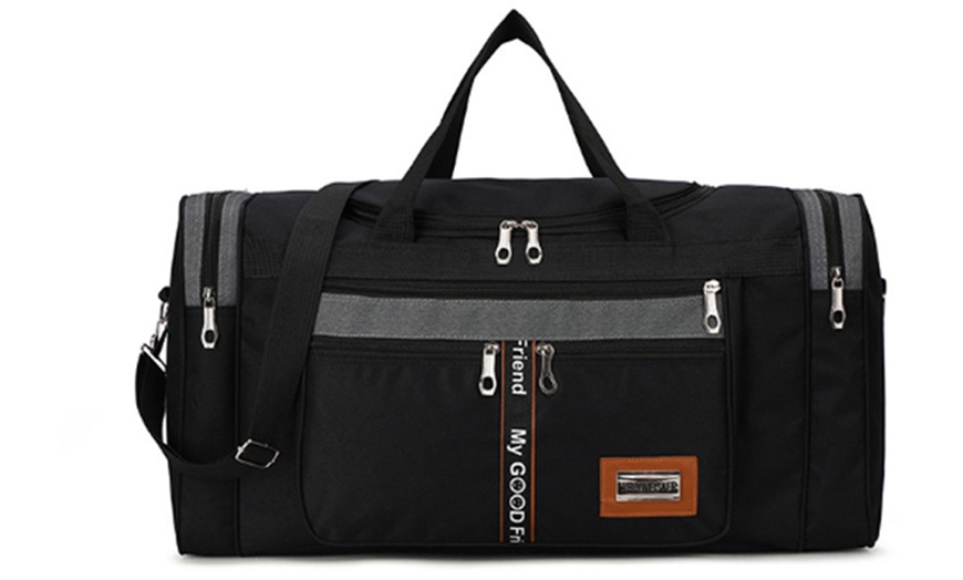 Image 2: Sports Travel Duffel Bag