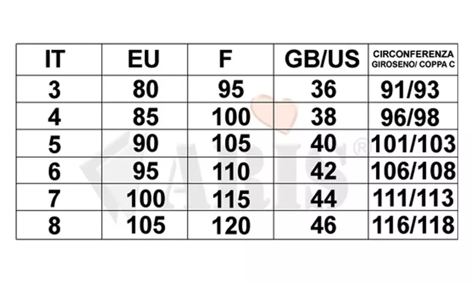 1 o 2 reggiseni con ferretto in pizzo Aris Valentina