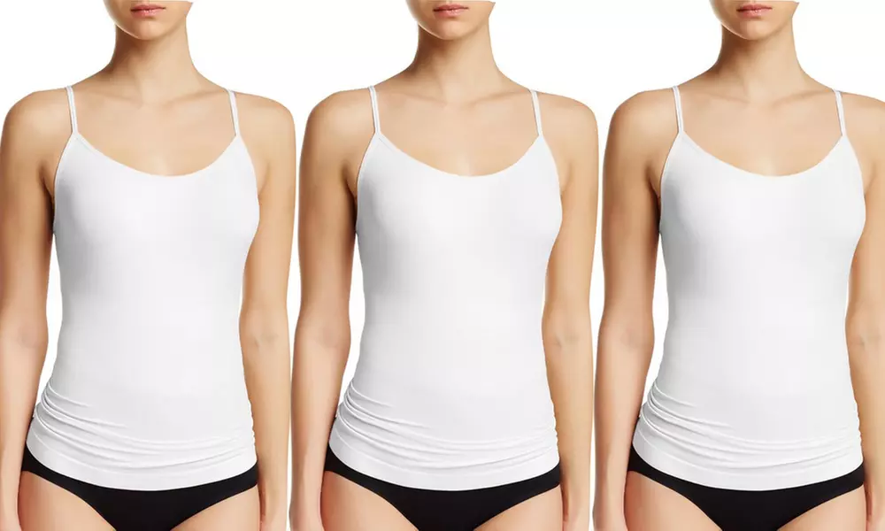 (3 Pack) Women's Seamless Shaping Camisoles