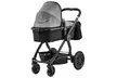 Mehrzweck Kinderwagen VEO 2-in-1 Kinderkraft in Schwarz/Grau oder Grau - Second Medium