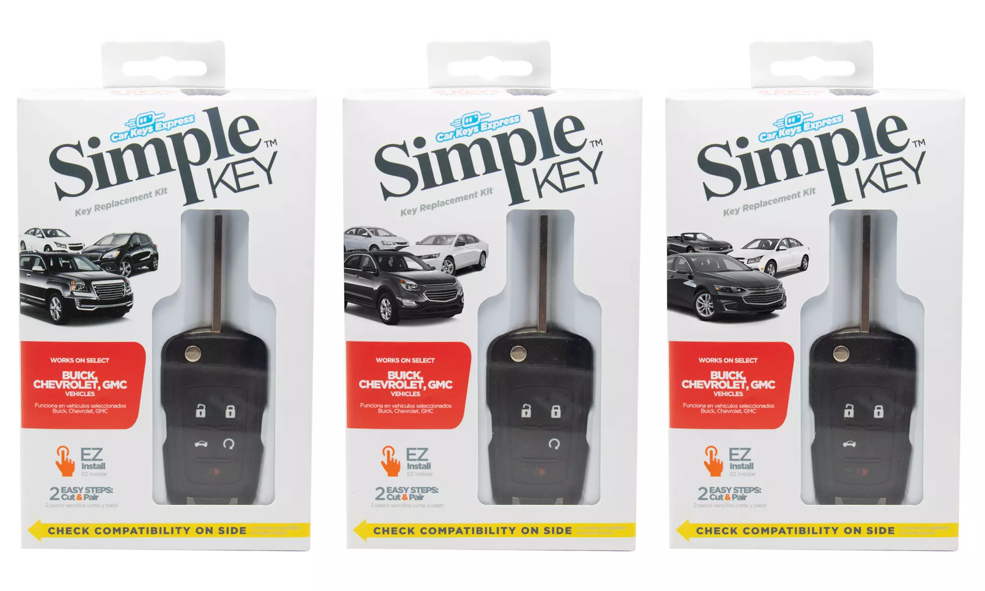 Car Keys Express Replacement Key Remote for Buick, Chevrolet, and GMC - Primary Image