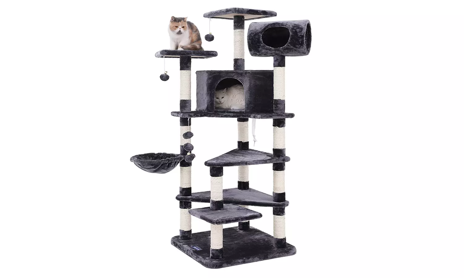 Arbre à chat, grande taille, plusieurs niveaux - Second Medium