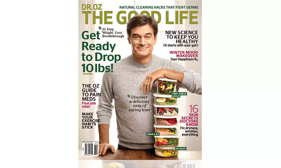 1-Year, 10-Issue Subscription to Dr. Oz The Good Life Magazine - Primary Image