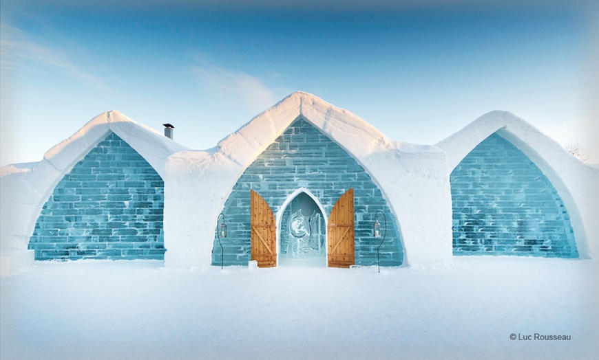 Image 1: Hôtel de Glace Getaway