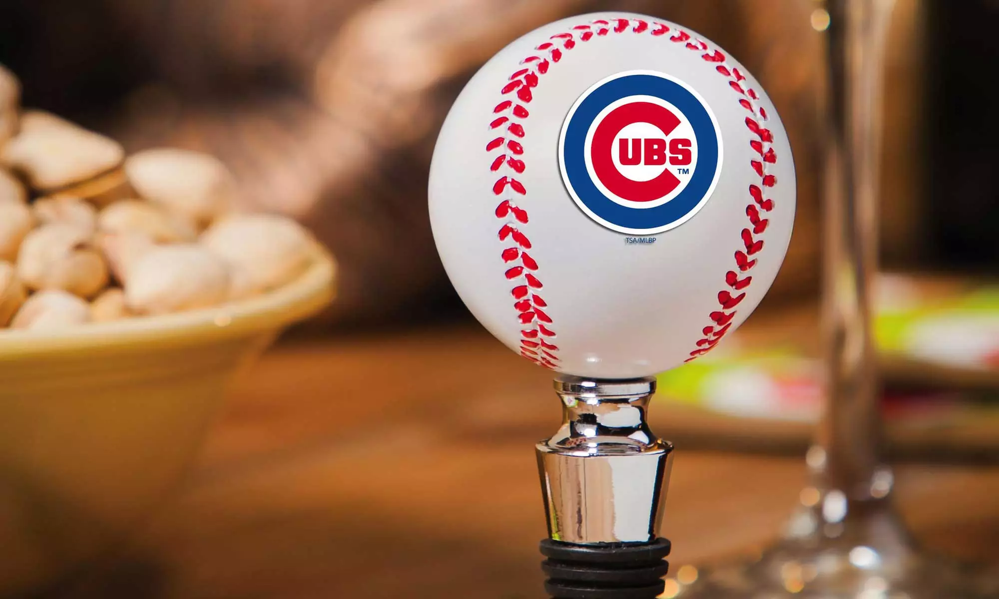 MLB Resin Wine Bottle Stoppers - Primary Image