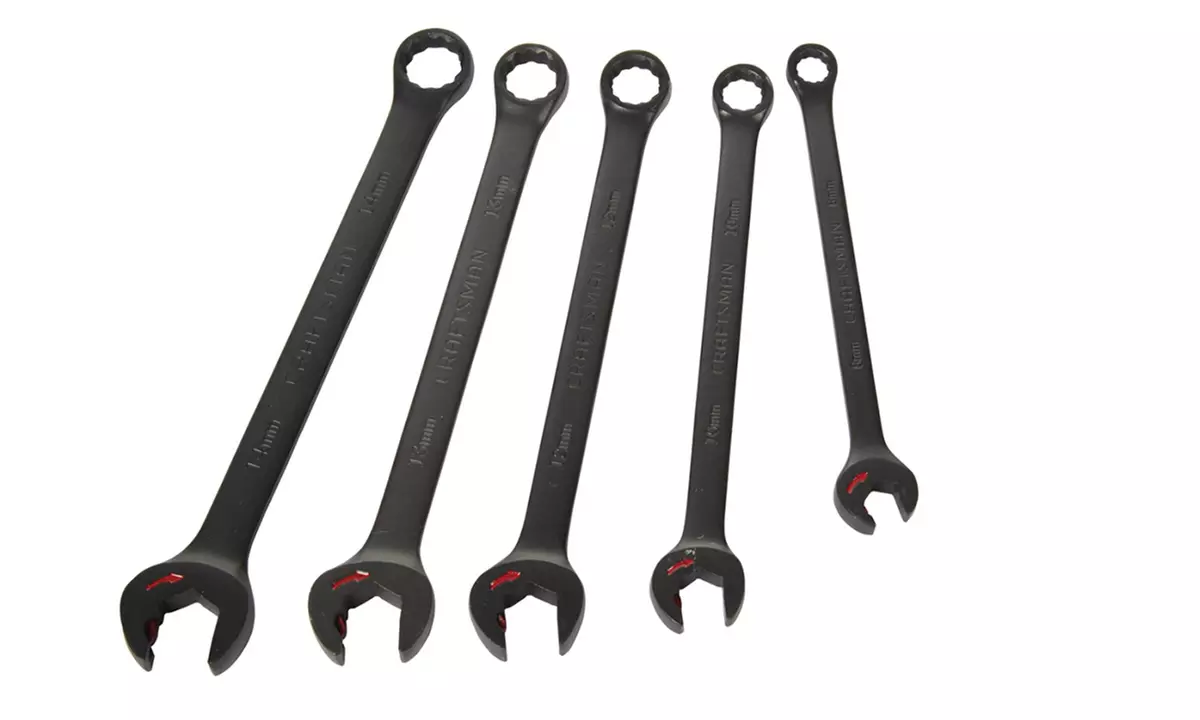 Craftsman Wrench Set in SAE or Metric (5-Piece) - Primary Image