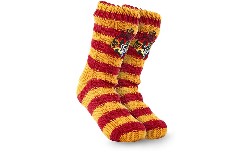 Image 6: Harry Potter-Themed Women's Slipper Socks