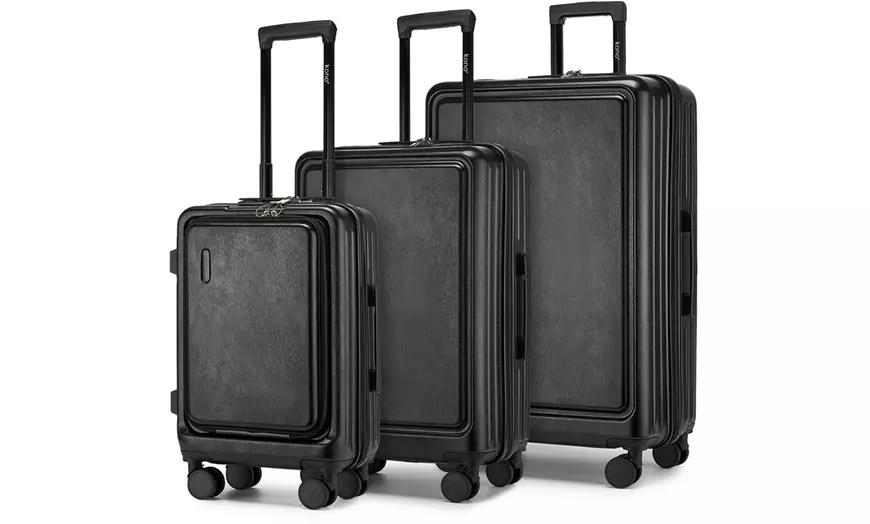 Image 3: Koffer of 4-delige kofferset met harde buitenkant