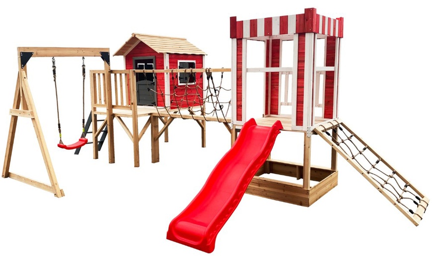 Image 2: Home Deluxe Spielpark „Wunderland“ optional mit Schaukel