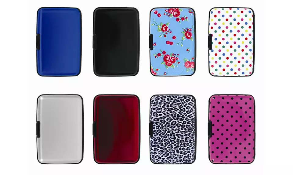 Kreditkartenetui aus Aluminium in der Farbe oder im Motiv nach Wahl - Primary Image