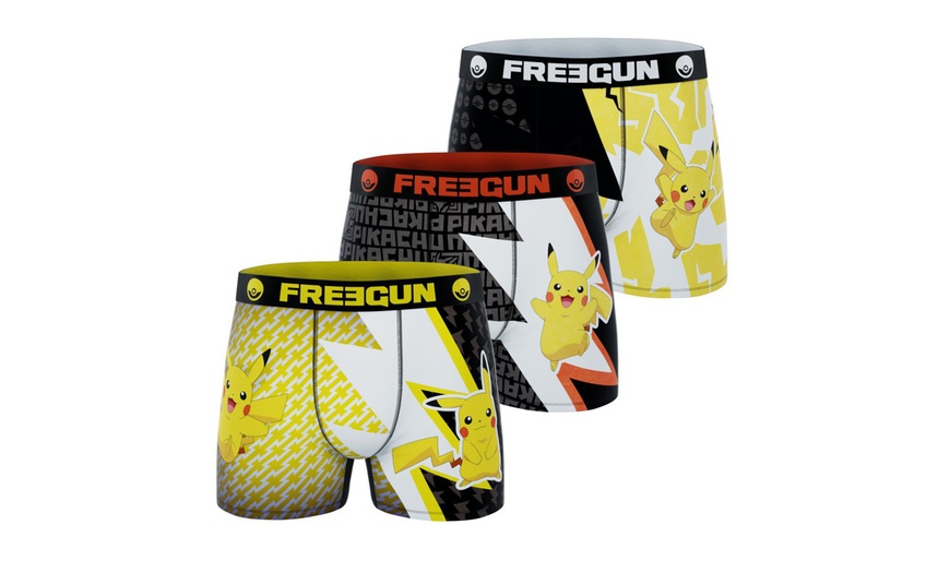 Image 6: Boxers pour enfant Freegun Dragon Ball Z, Pokemon, Mario Bros, One Piece