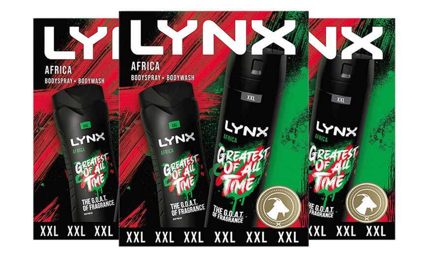 Image 5: Lynx Africa XXL Body Wash and Body Spray Gift Set for Men 