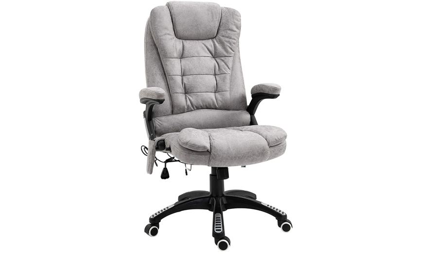 Image 10: Vinsetto Massage Office Chair