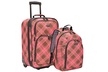 U.S. Traveler 2-Piece Plaid Rolling Carry-on and Backpack Set - Second Medium