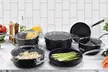 Granite Stone Diamond Space Saving StackMaster Cookware Set (10-Piece) - Second Medium