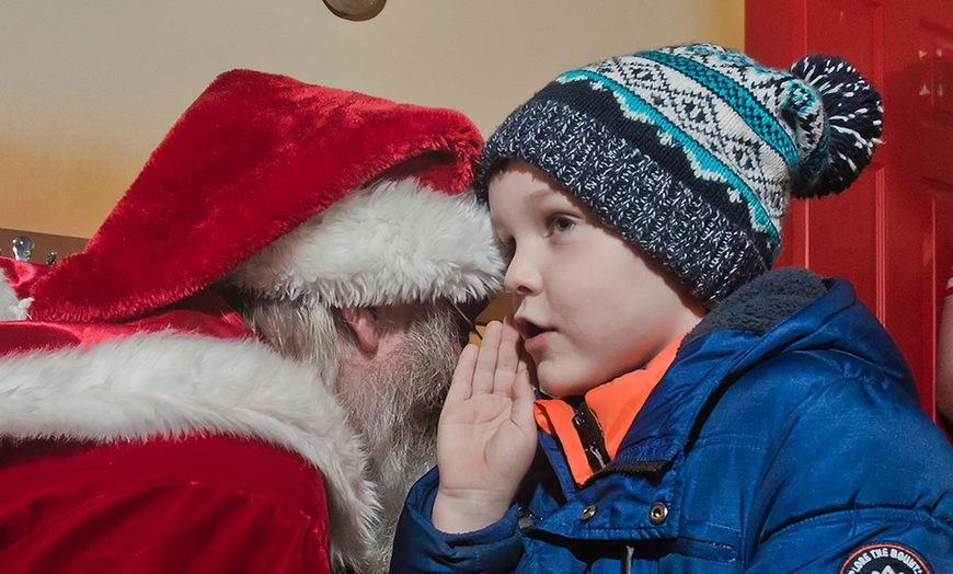 Image 1: Santa's Grotto & Snow Fun