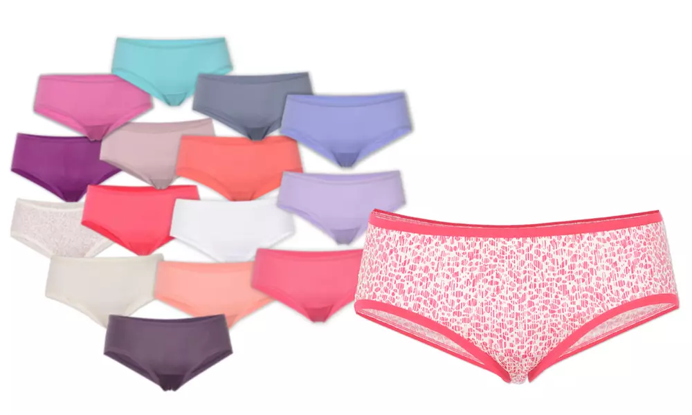 Fruit of the Loom Women's Microfiber Low-Rise Hipsters (12-Pack) - Primary Image