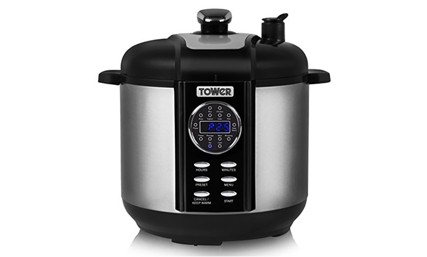 Image 1: Tower Pressure Multi Cooker