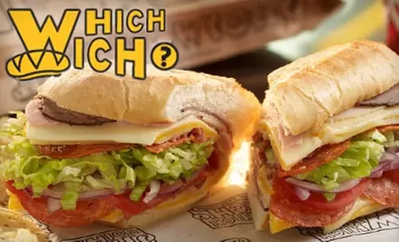 $7 for $14 Worth of Customizable Sandwiches at Which Wich - Primary Image