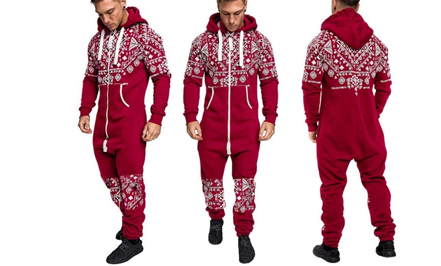 Image 3: Men's Fluffy Christmas Pyjama