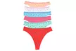 Angelina Six-Pack Cotton Cut Panties with Print - Second Medium
