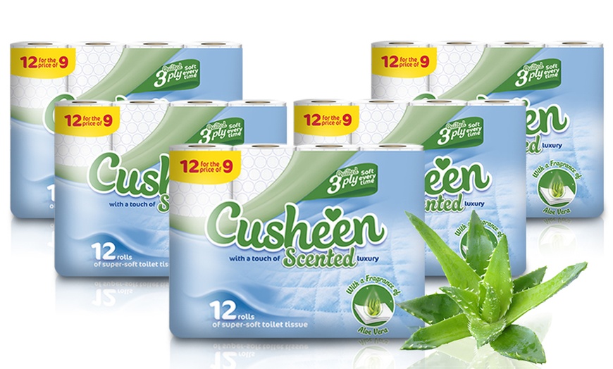 Image 2: Cusheen Mega Rolls Toilet Paper