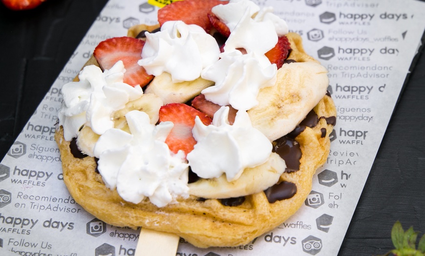 Image 10: Menú Waffle Pop para 2 o 4 personas en Happy Days Waffles