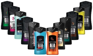 Six-Pack of Lynx Shower Gel 250ml