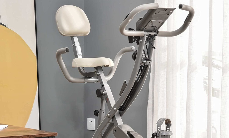 Image 10: HomCom Exercise Bike