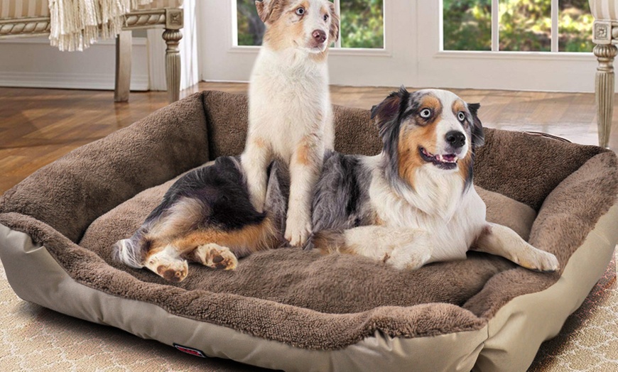 Image 27: Fleece Warm Pet Bed