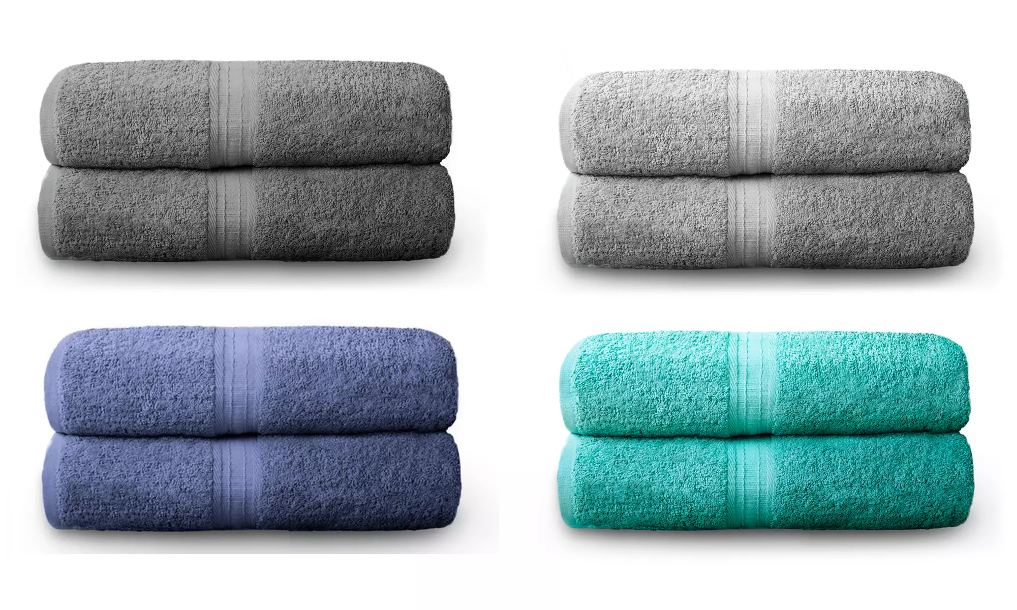 Two or Four 500gsm Bath Sheets - Primary Image