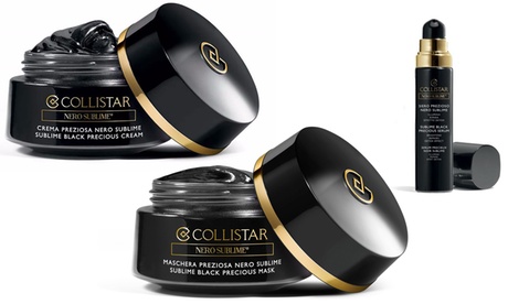 Creme viso e trattamenti Collistar anti età ed antirughe Nero Sublime, disponibili in 4 tipologie