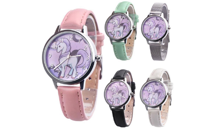 Image 1: Unicorn Wrist Watch