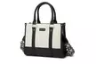 Miss Lulu PU Leather Graceful Spacious Tote Bag with Woven Trim Strap - Second Medium