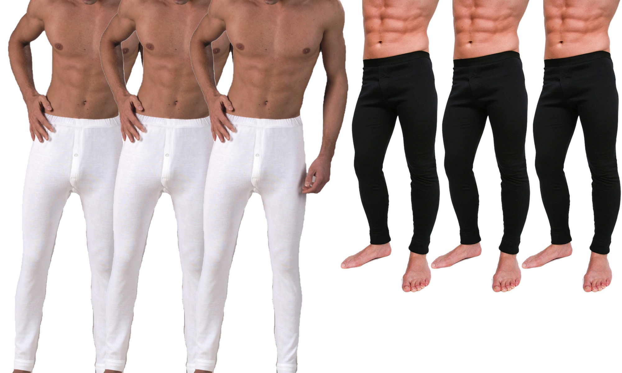 3 o 6 calzamaglia da uomo