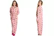 Angelina Women's Fleece Pajama Set (2-Piece) - Second Medium