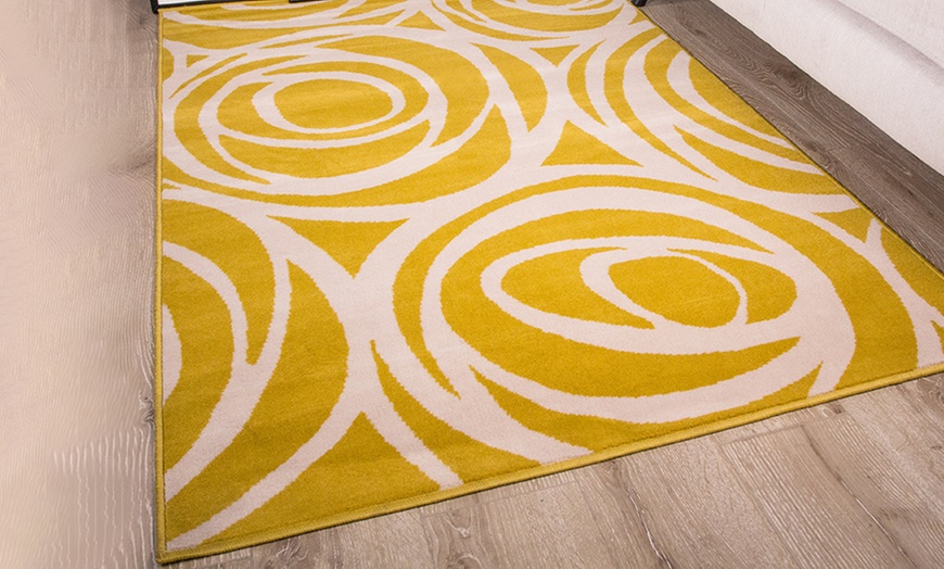 Image 2: Milan Shiraz Ochre Rug - 4 Designs