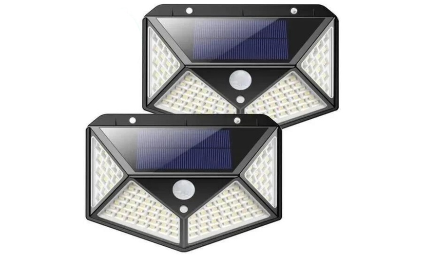 Image 3: Lampe solaire extérieure avec détecteur de mouvement