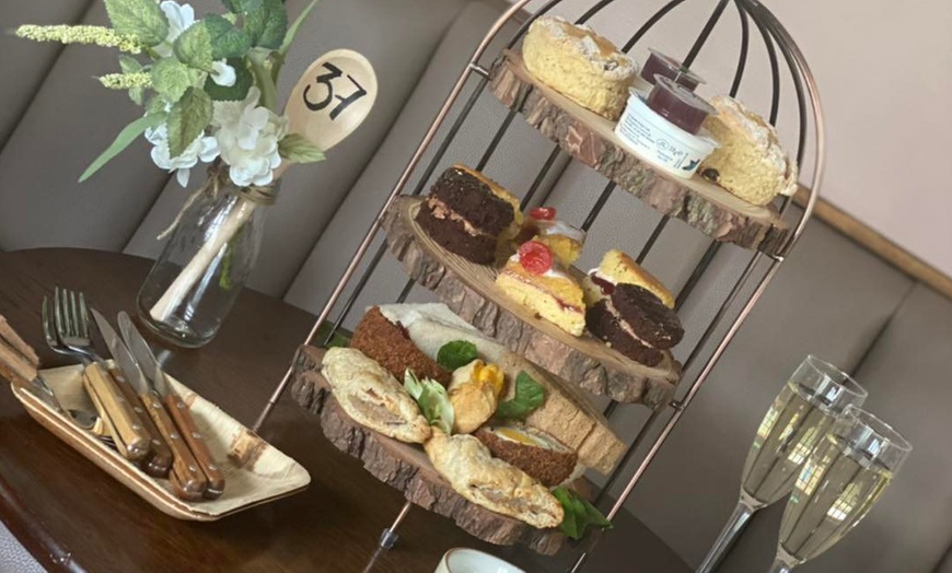 Image 1: Afternoon Tea for Two with Optional Prosecco at The Duke Of York