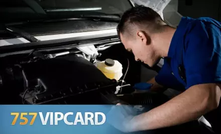 $29 for a VIP Card Good for Seven Oil and Filter Changes, Three Inspections, and More at 757 VIP Card - Primary Image