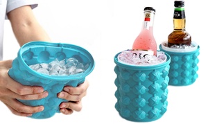 Silicone Ice Cube Maker Bucket