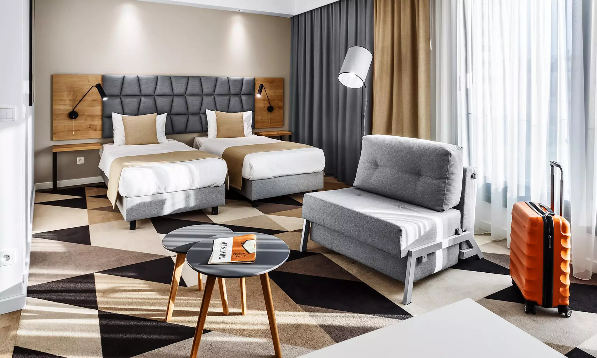 Kraków: pokój z dostępem do SPA dla 2 osób ze śniadaniem, powitalnym drinkiem i więcej w Aparthotelu Lwowska1 - Primary Image