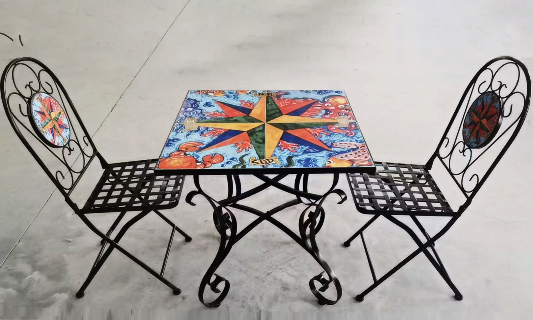 Set con tavolino e sedie da esterno BuyBuy