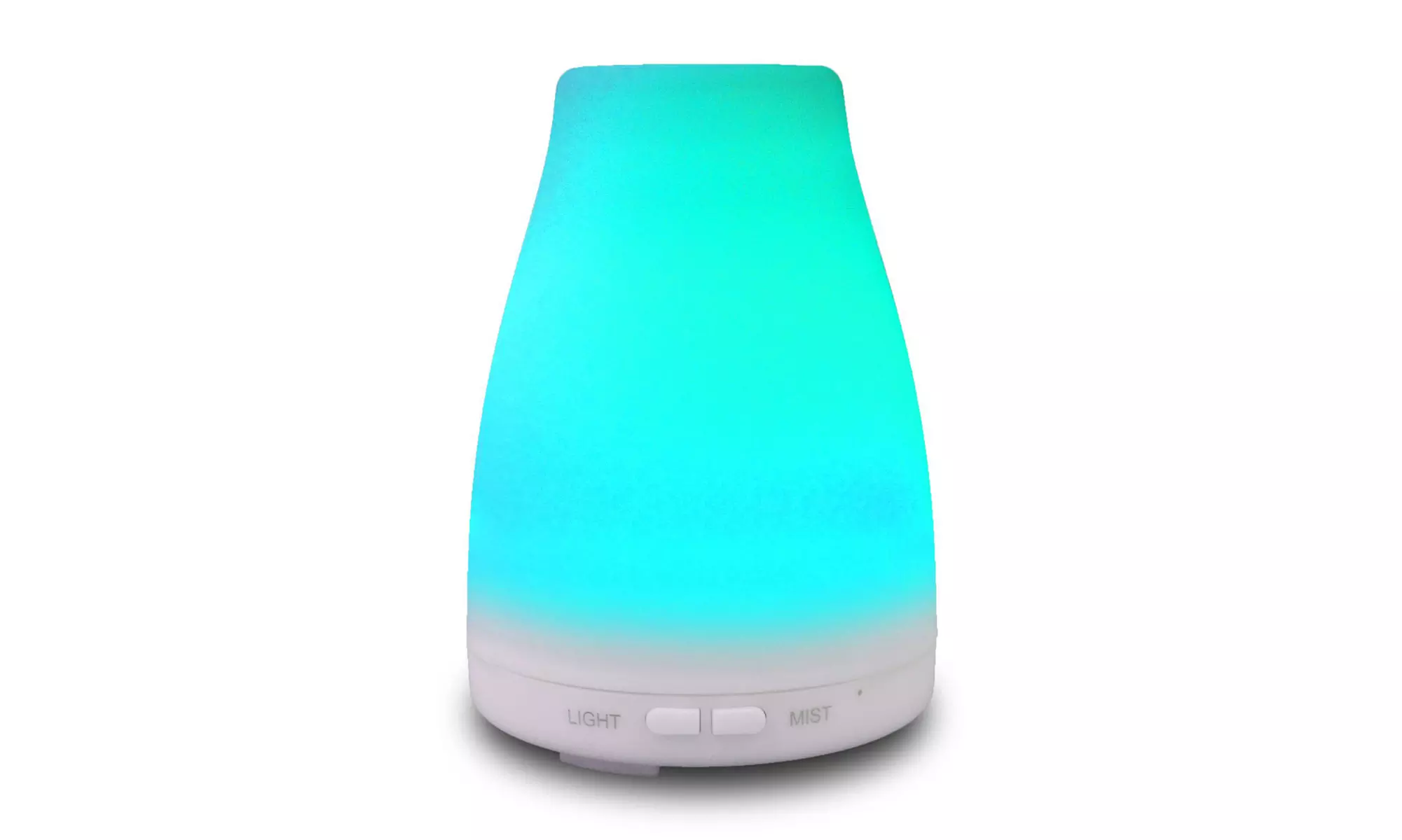 EcoGecko Aromatherapy Essential Oil Diffuser with Color-Changing LED Lights - Primary Image