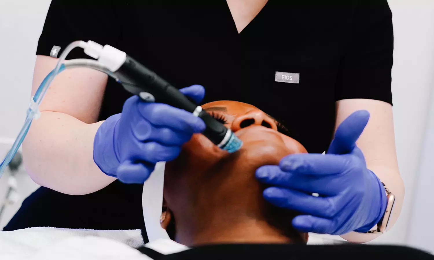 HydraFacial with Dermaplaning, PCA Sensi Peel, or PCA Ultra Peel at SpaDerma (Up to 43% Off) - Primary Image