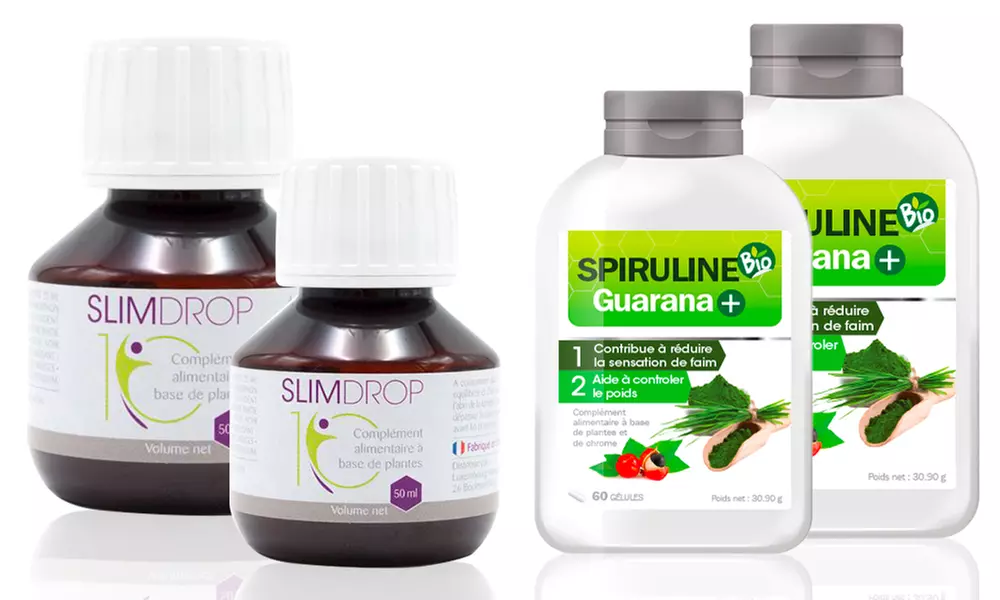 Jusqu'à 12 mois de cure brûle graisse et coupe faim, sérum et gélules - Second Medium