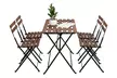 Set da giardino Bistrot Estosa con 1 tavolino e 2 o 4 sedie, disponibile in vari colori, con spedizione gratuita - Image 6